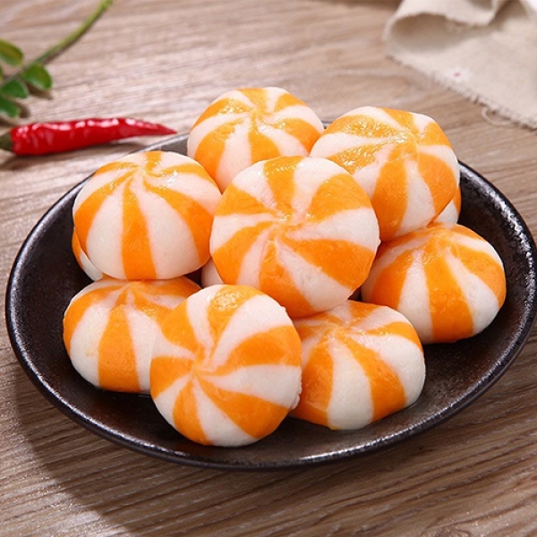 BÁNH BAO TRỨNG CÁ HỒI BỊCH 500G