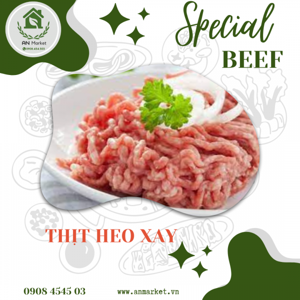 THỊT HEO XAY 500G