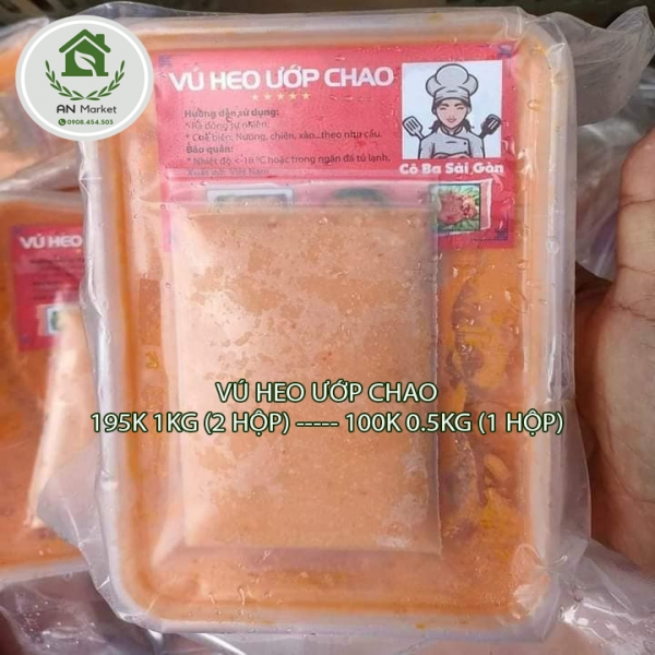 VÚ HEO ƯỚP CHAO 1KG