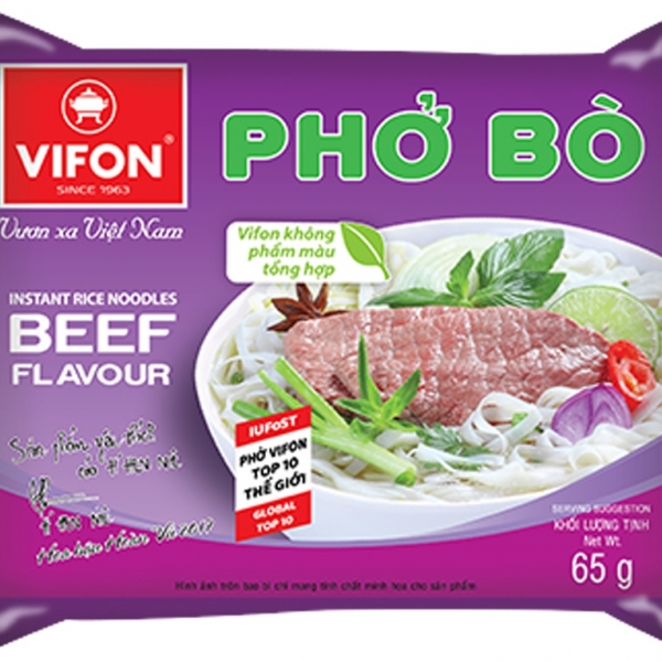 Phở bò VIFON Gói 65g