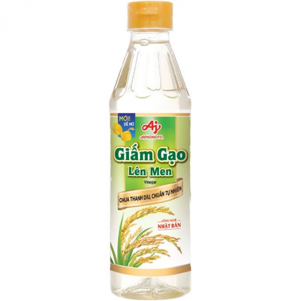 Giấm gạo lên men AJI Chai 400ml