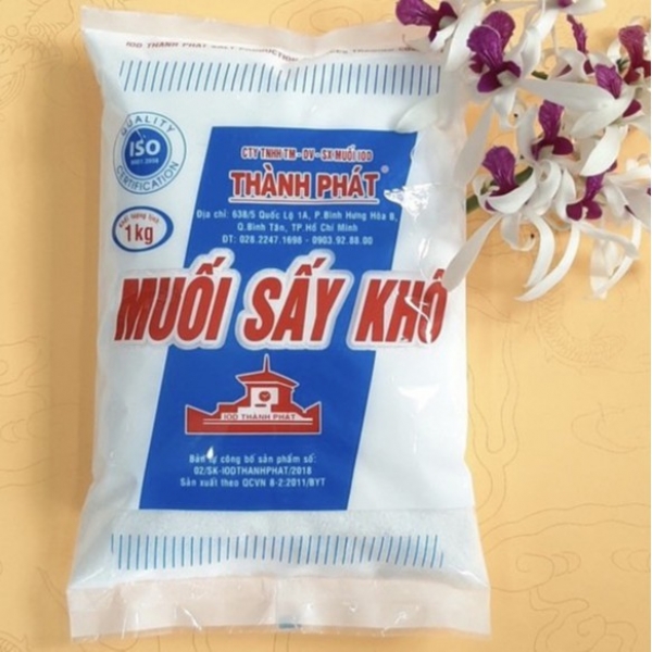 Combo 5 bịch muối iốt Thành Phát bịch 400g bán ở Tạp Hóa Sài Gòn mang lại  sự tiện lợi cho mọi món ăn trong căn bếp  Lazadavn