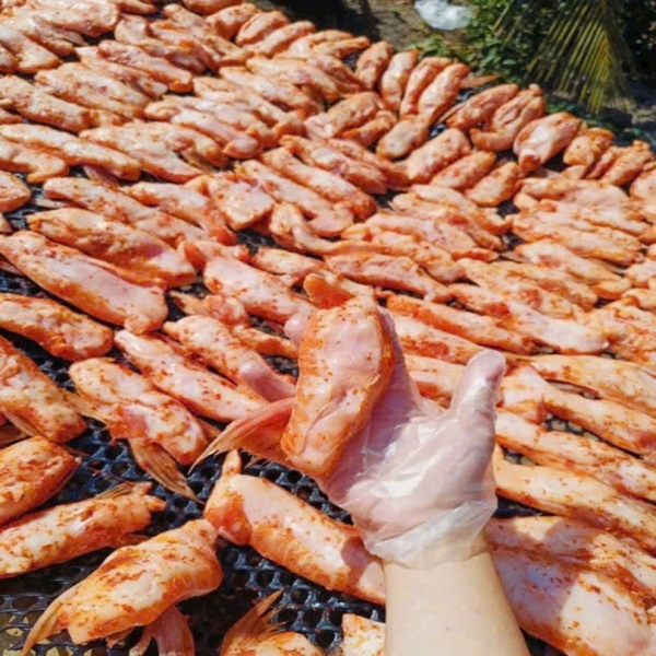 KHÔ ỨC DỨA MỘT NẮNG ƯỚP SẴN 500G